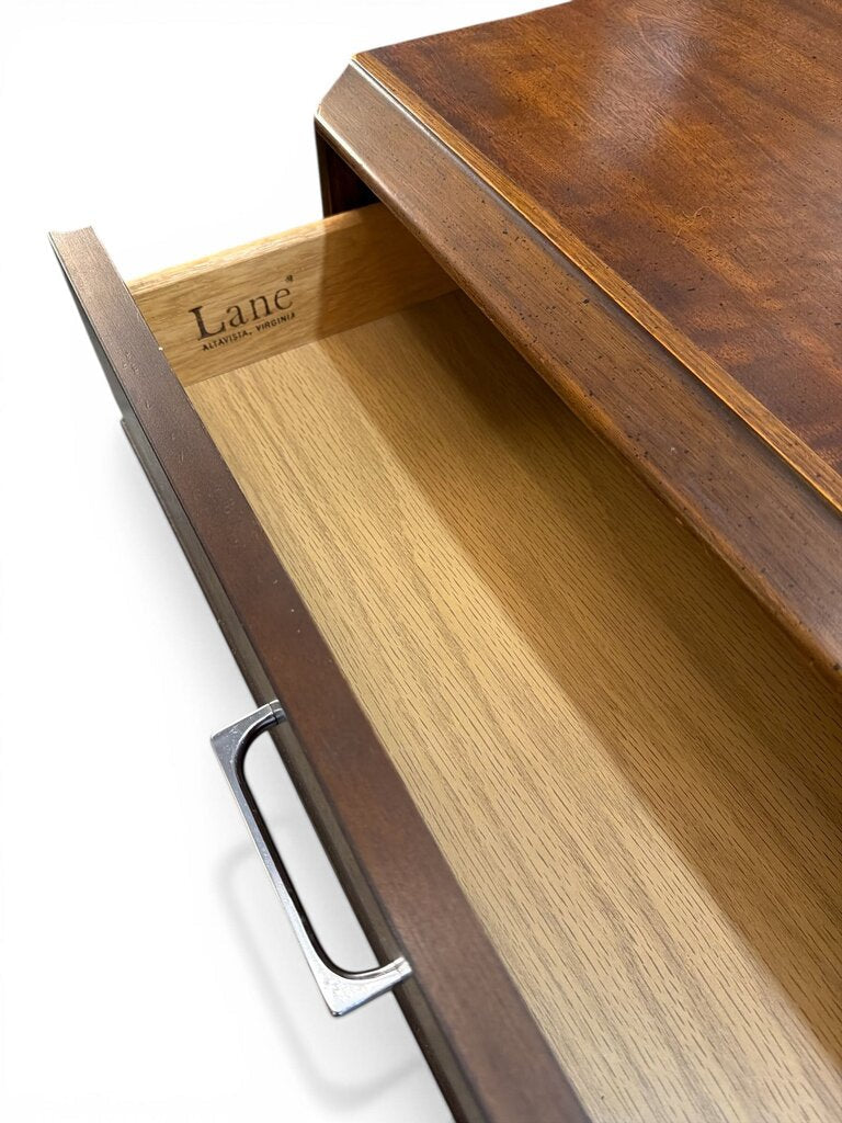 PAIR Lane Mid Century Walnut Nightstands (Set of 2)