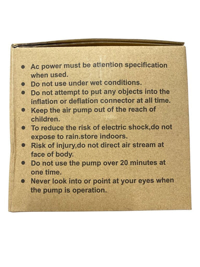 Electric Air Pump, Portable Quick-Fill Air Pump