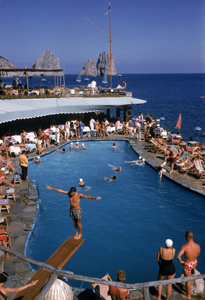 Poolside with Slim Aarons