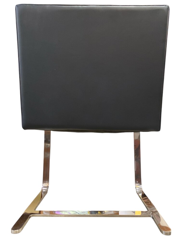 Knoll Brno Black Leather Chair