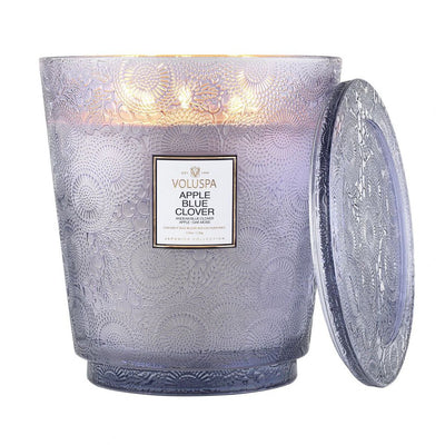 Voluspa Apple Blue Clover 5w Hearth