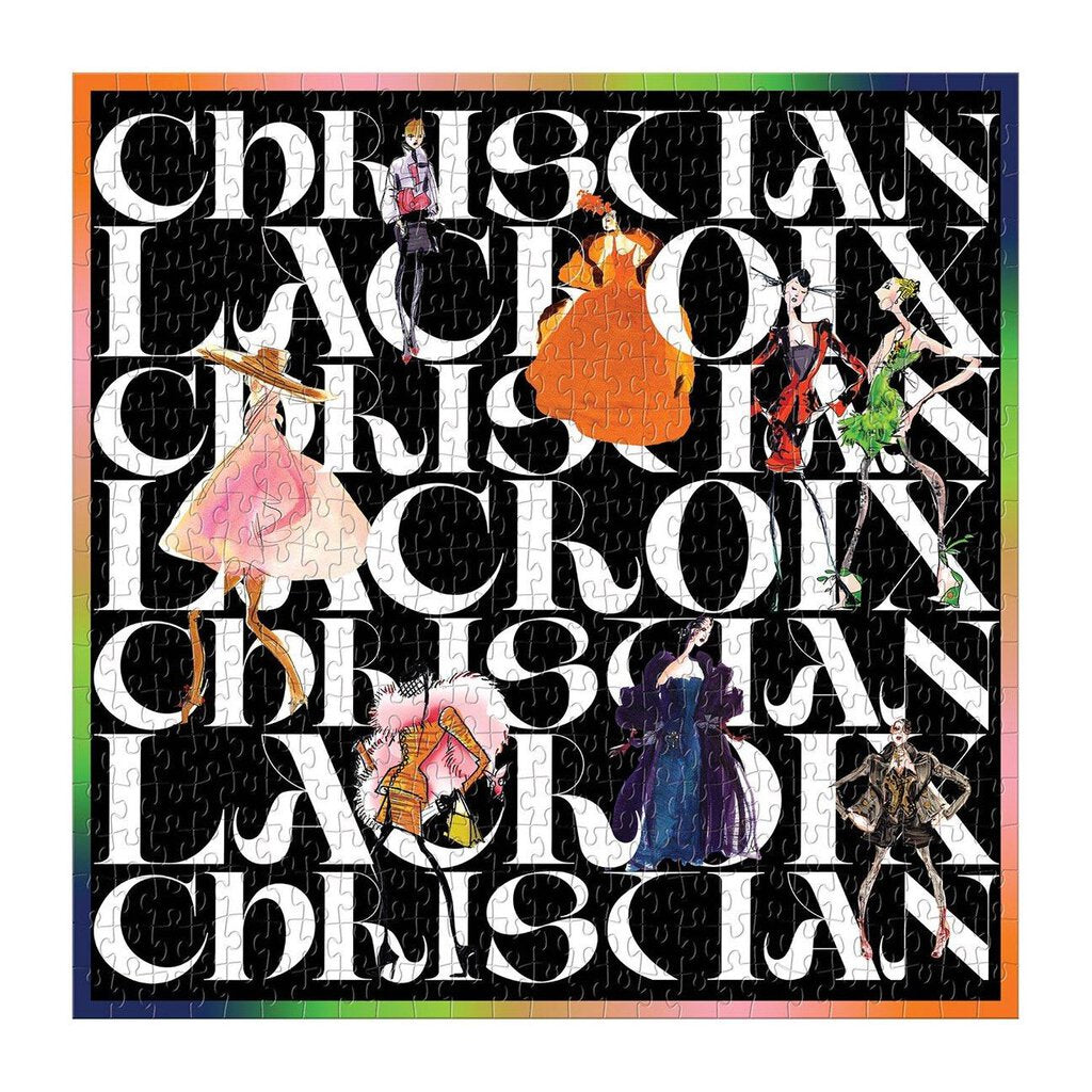 Christian Lacroix Flowers Galaxy Double-Sided Puzzle