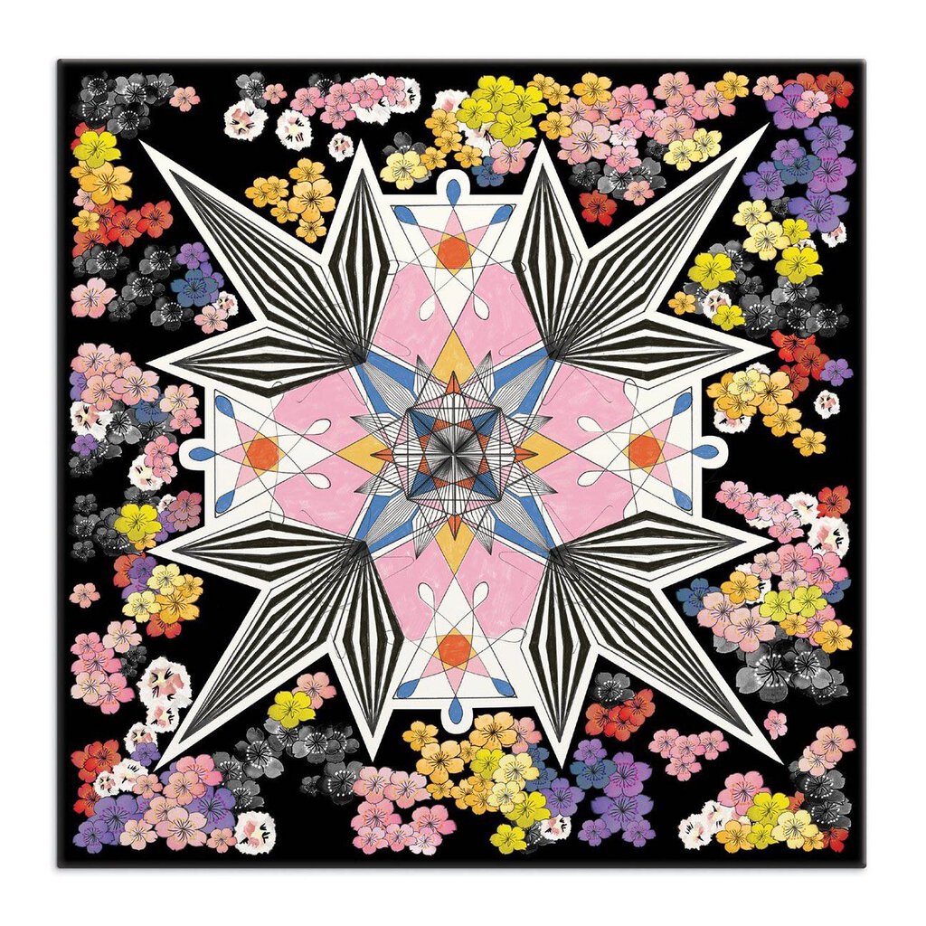 Christian Lacroix Flowers Galaxy Double-Sided Puzzle