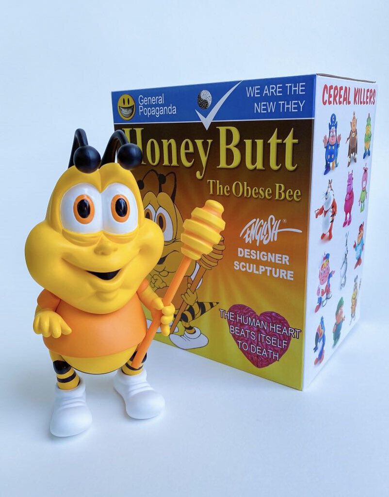 Cereal Killers Series: Honey Butt the Obese Bee by Ron English