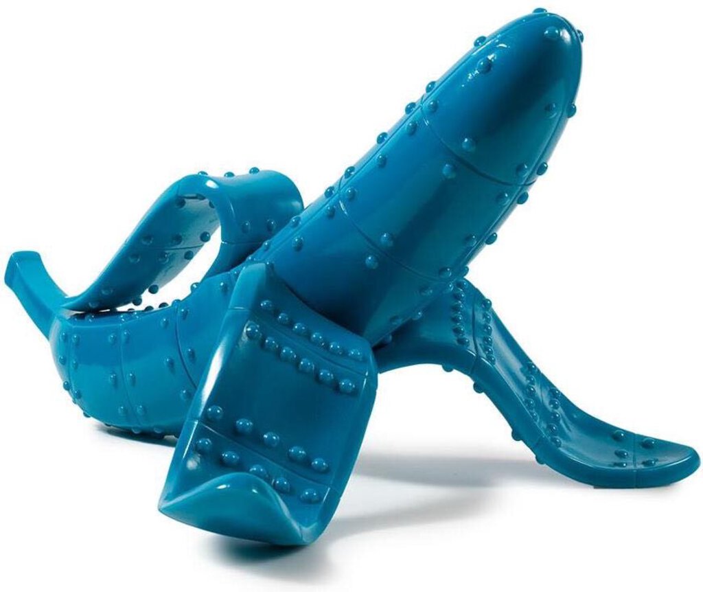 Ultraviolence Mecha Banana (blue) by Frank Kozik
