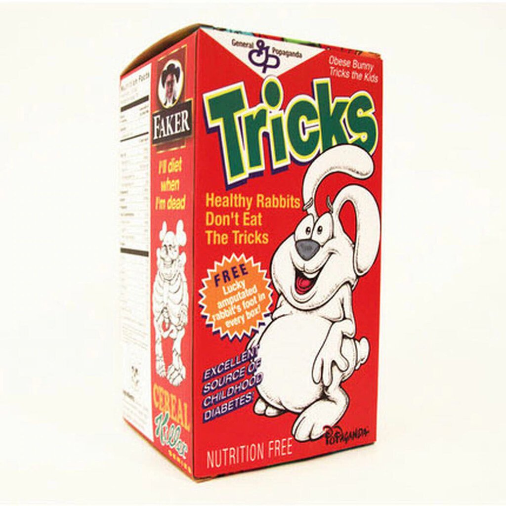 Cereal Killers Series: Tricky the Obese Rabbit by Ron English