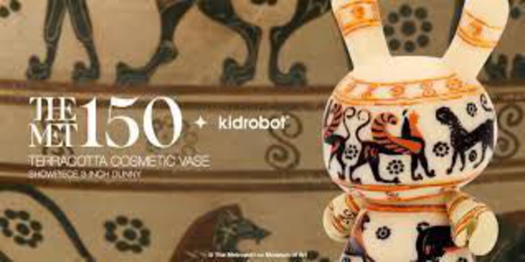 The Met 3" Showpiece Dunny - Greek Terracotta Vase