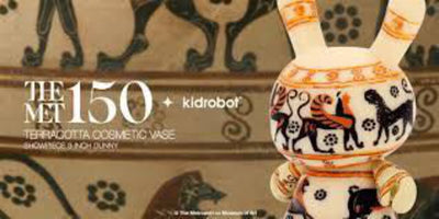 The Met 3" Showpiece Dunny - Greek Terracotta Vase