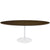 Tulip Dining Table 78" Oval Walnut