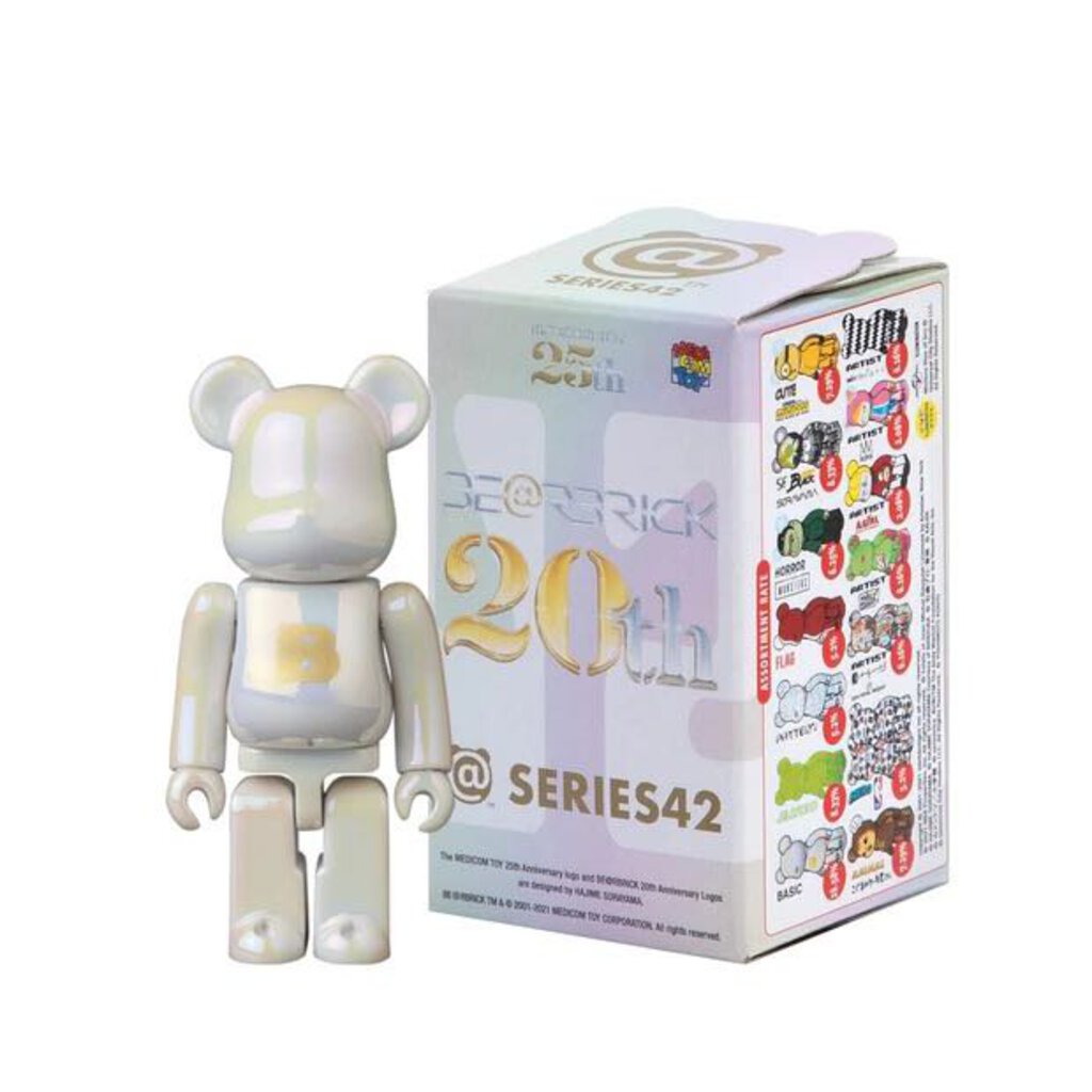 MEDICOM TOY - 2BOXセット】BE@RBRICK SERIES 42 Medicom Be@rbrick 100% Bearbrick 42 Series 42 Secret Silver