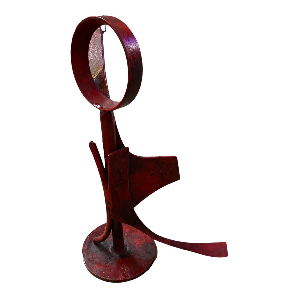 Abstract Metal Art Sculpture Freestanding