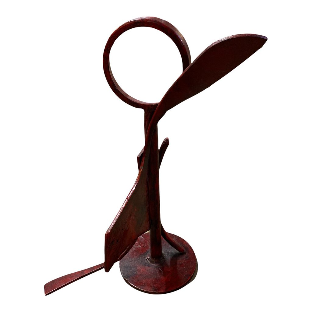 Abstract Metal Art Sculpture Freestanding