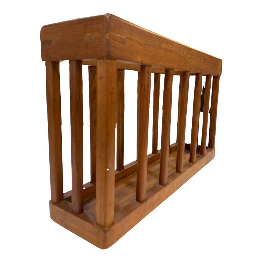 Danish Modern Teak Magazine Rack