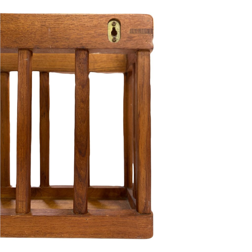 Danish Modern Teak Magazine Rack