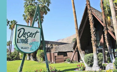 PALM SPRINGS : Mid-Century Modern Postcard Book