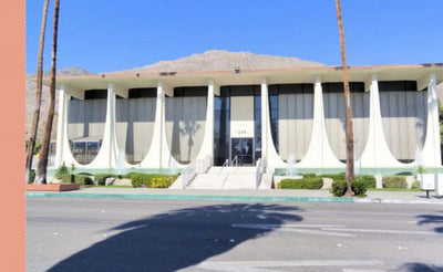 PALM SPRINGS : Mid-Century Modern Postcard Book