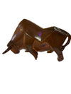 Italian Ceramic Bull - Brown