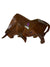 Italian Ceramic Bull - Brown