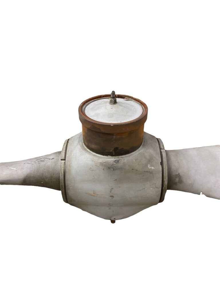 Vintage Authentic Metal 90" Airplane Propeller