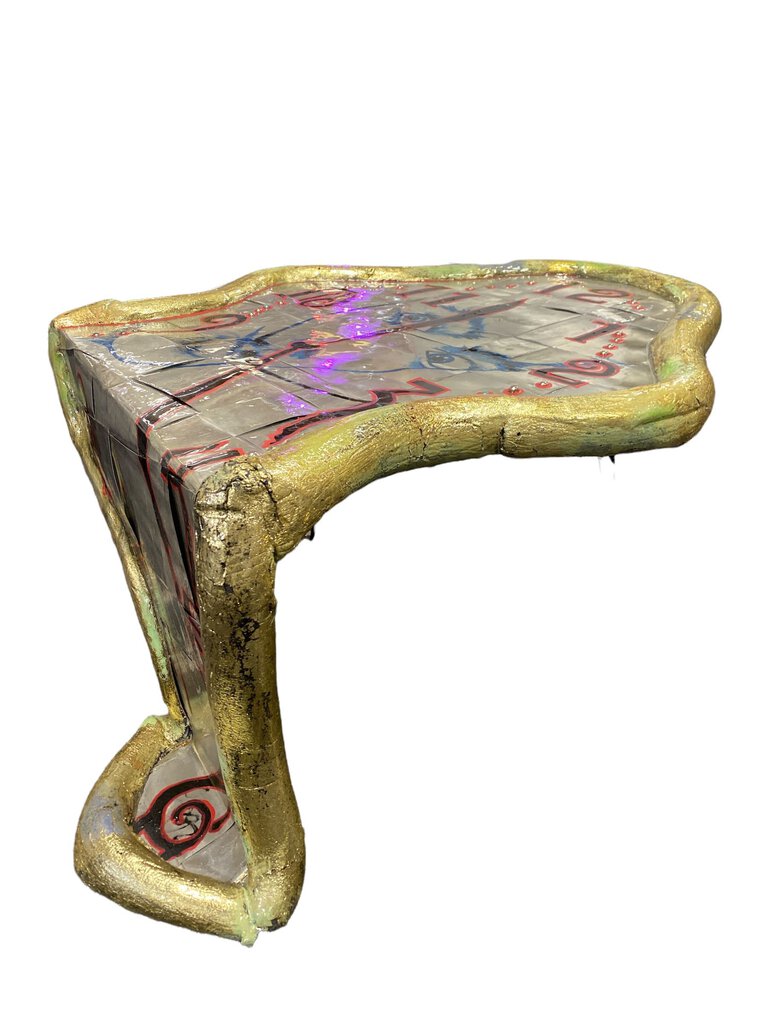 Salvador Dali Melting Clock Coffee Table by Patrick Digiovanni