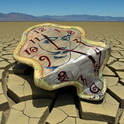 Salvador Dali Melting Clock Coffee Table by Patrick Digiovanni