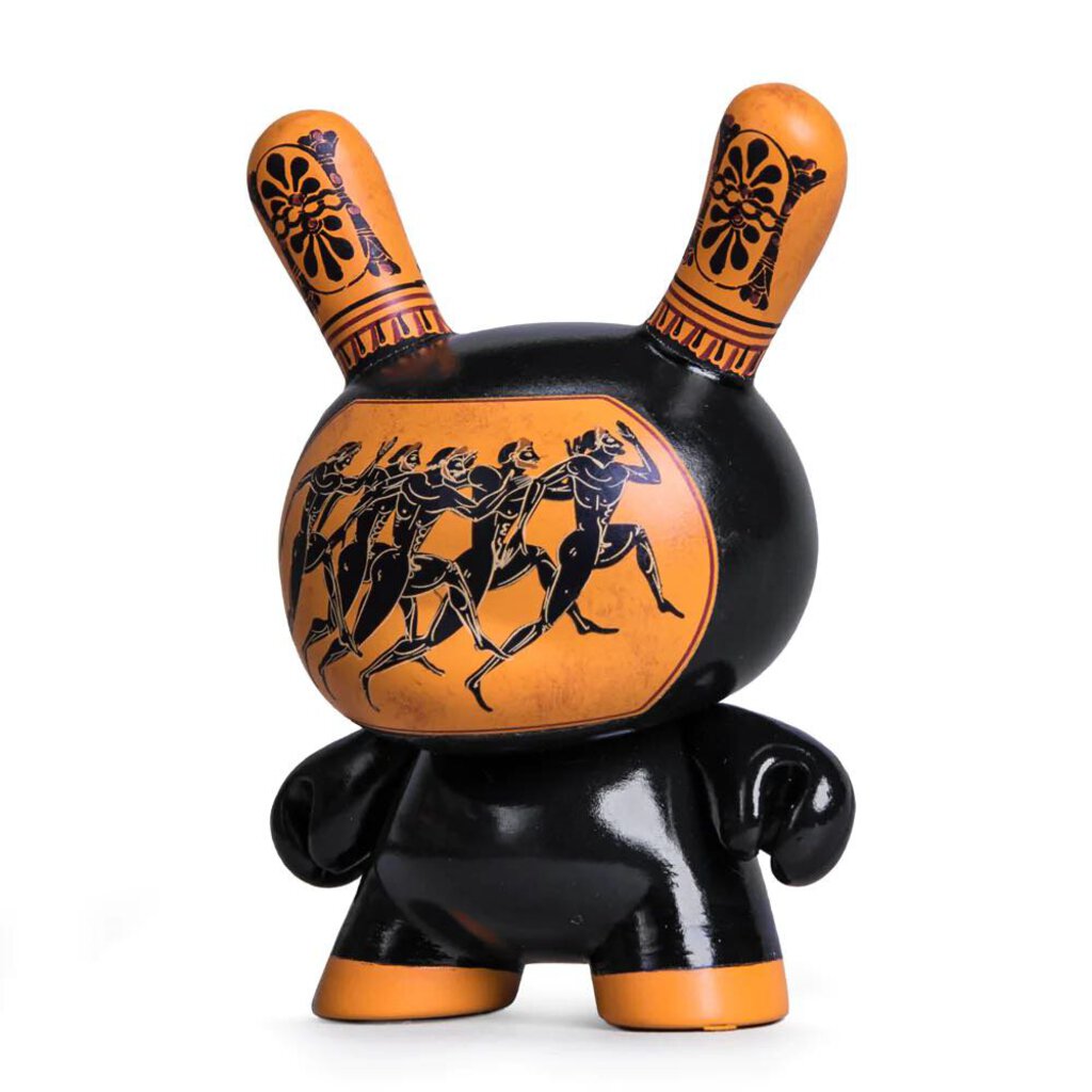 THE MET 3-INCH SHOWPIECE DUNNY - GREEK PANATHENAIC AMPHORA - LIMITED EDITION OF 1700