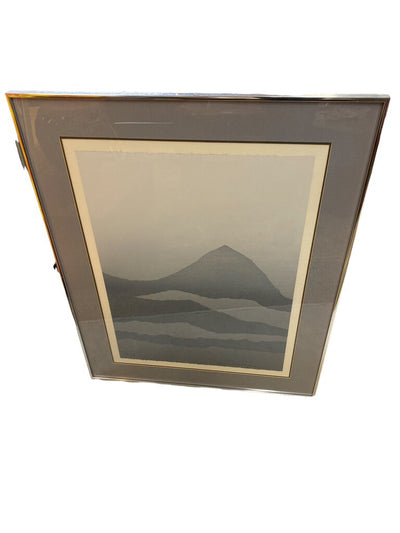 Vintage Wall Art "Blue Horizon" Diptych by Jack Duganne (Set of 2)