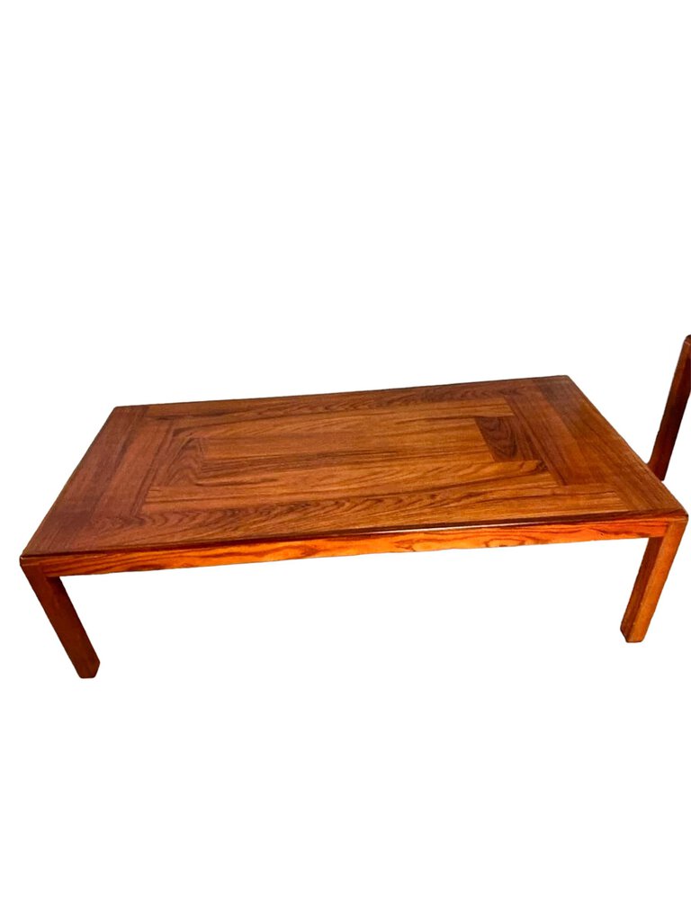 Mid Century Vejle Stole Mobelfabrik Danish Rosewood Coffee Table 1960s