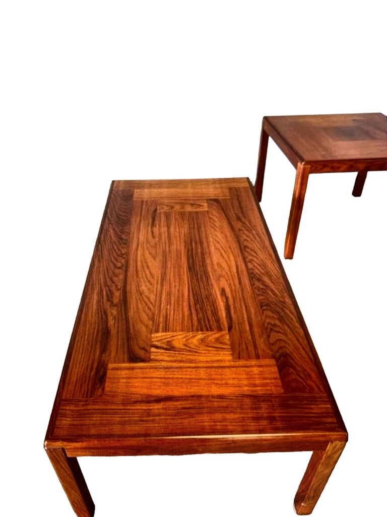 Mid Century Vejle Stole Mobelfabrik Danish Rosewood Coffee Table 1960s