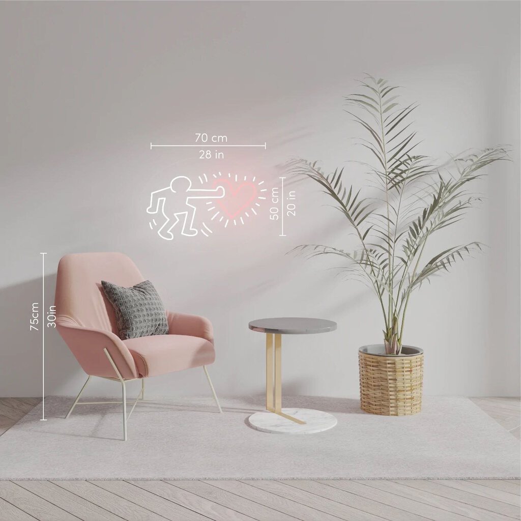 Send Love Yp X Keith Haring LED Neon Sign