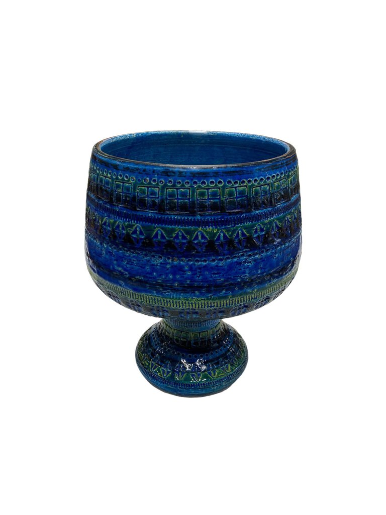 Bitossi Mid century Italian Ceramic Monumental Compote