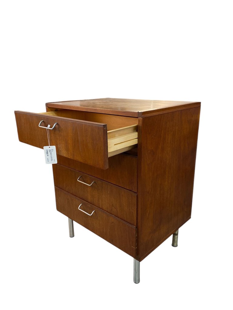 Cees Braakman for Pastoe Mid century Modern 4 Drawer Walnut Cabinet