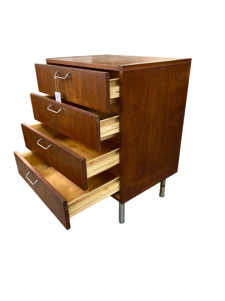 Cees Braakman for Pastoe Mid century Modern 4 Drawer Walnut Cabinet