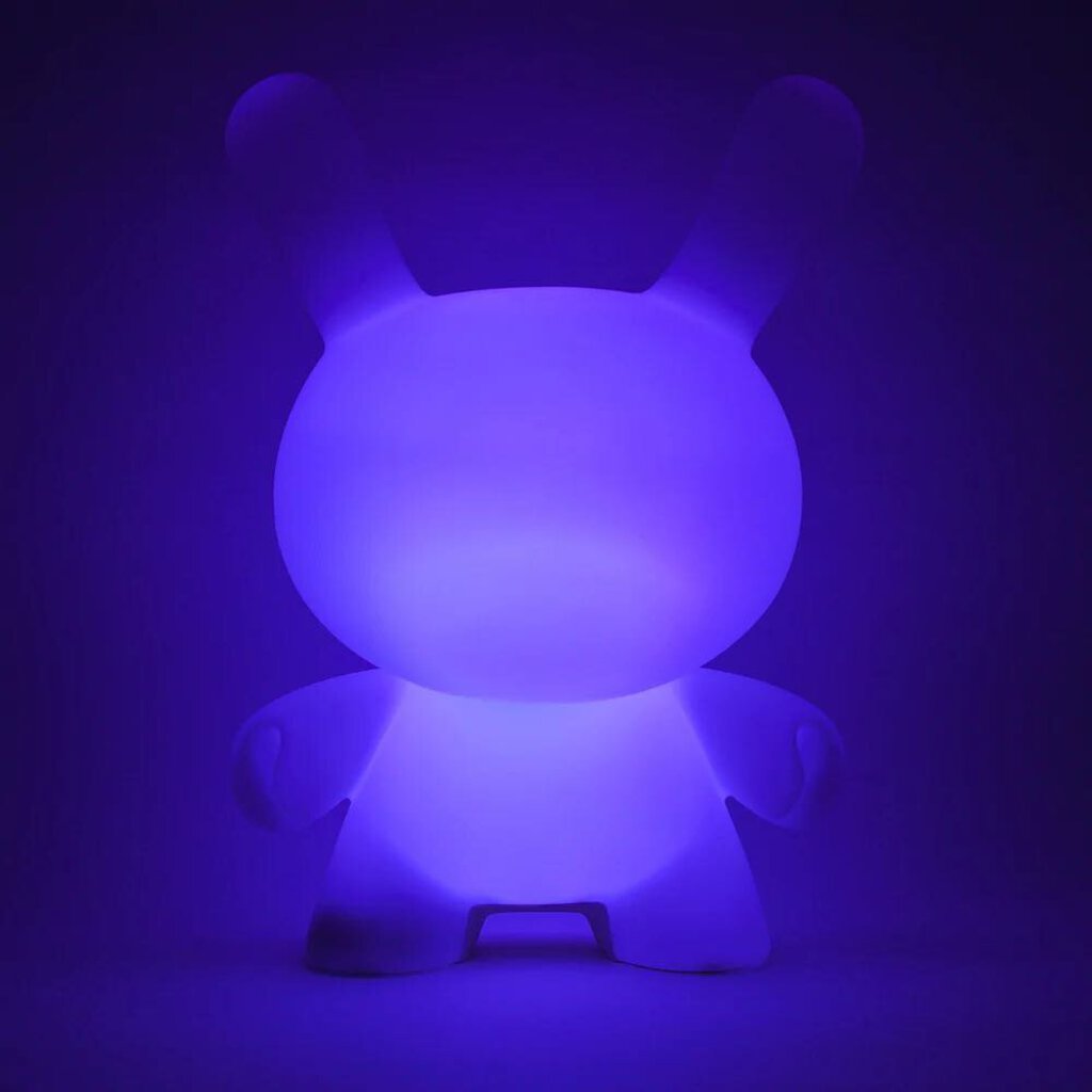DESIGNER COLOR CHANGING 18" DUNNY LAMP BY KIDROBOT