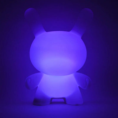 DESIGNER COLOR CHANGING 18" DUNNY LAMP BY KIDROBOT