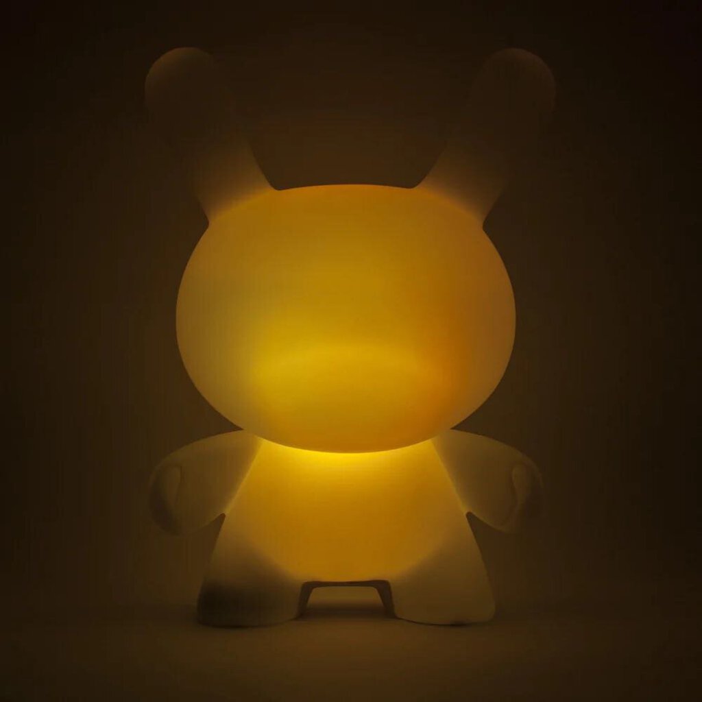 DESIGNER COLOR CHANGING 18" DUNNY LAMP BY KIDROBOT