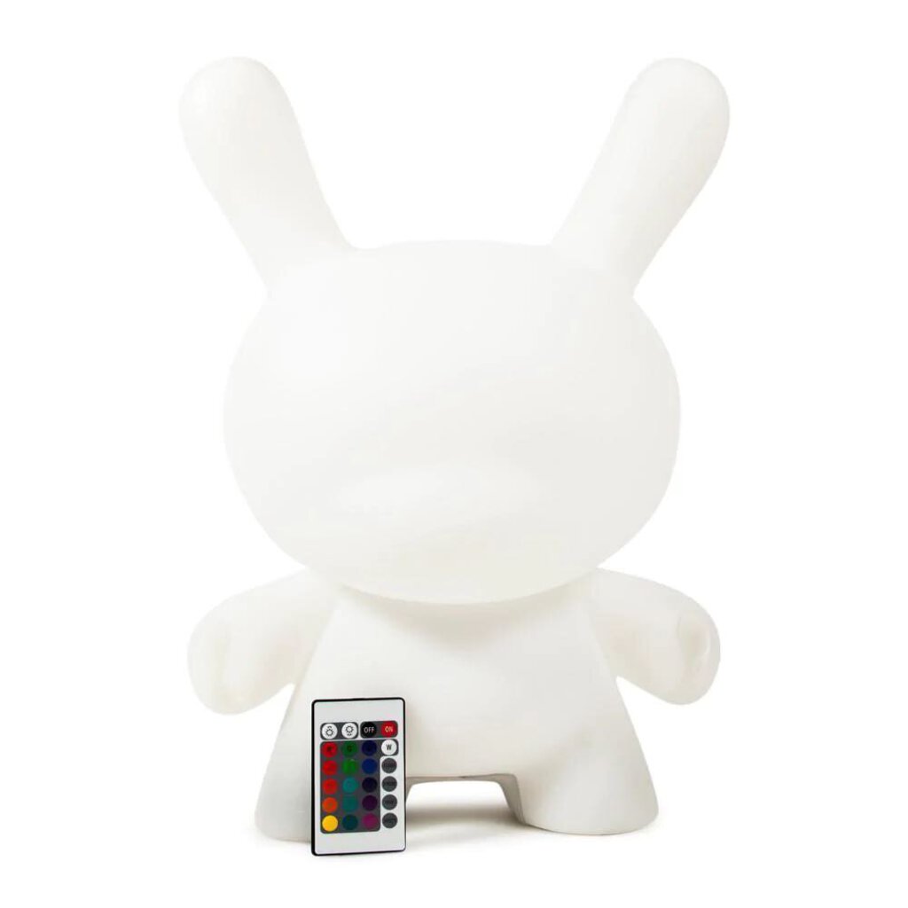 DESIGNER COLOR CHANGING 18" DUNNY LAMP BY KIDROBOT