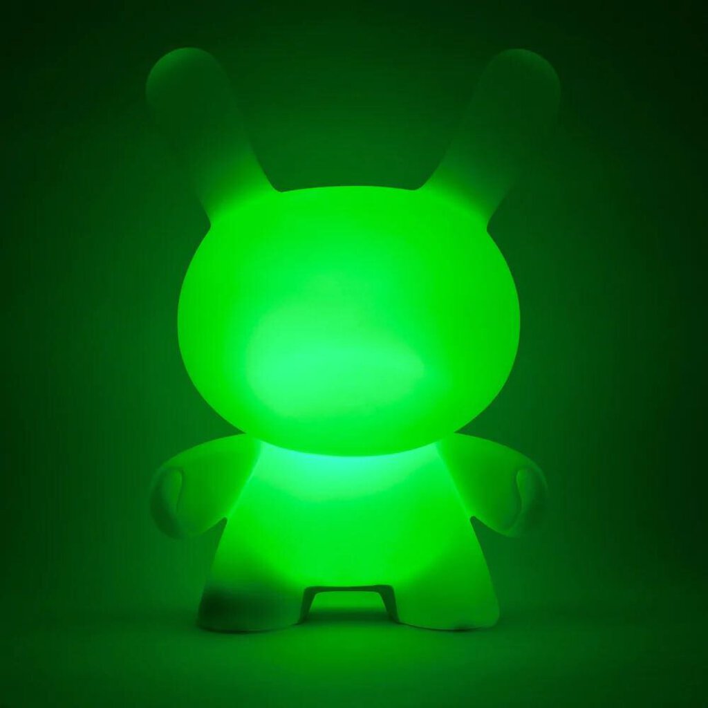 DESIGNER COLOR CHANGING 18" DUNNY LAMP BY KIDROBOT