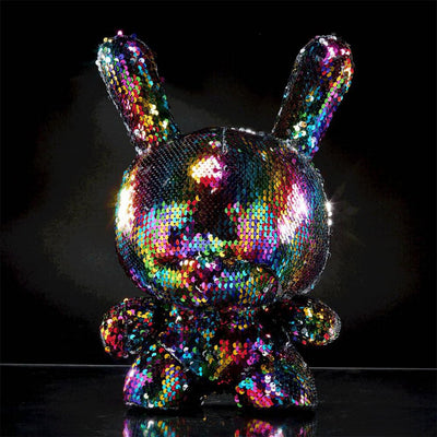 FLIPPIN RAINBOWS 13" PLUSH DUNNY BY KIDROBOT