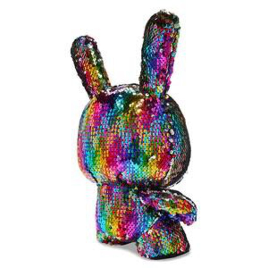 FLIPPIN RAINBOWS 13" PLUSH DUNNY BY KIDROBOT