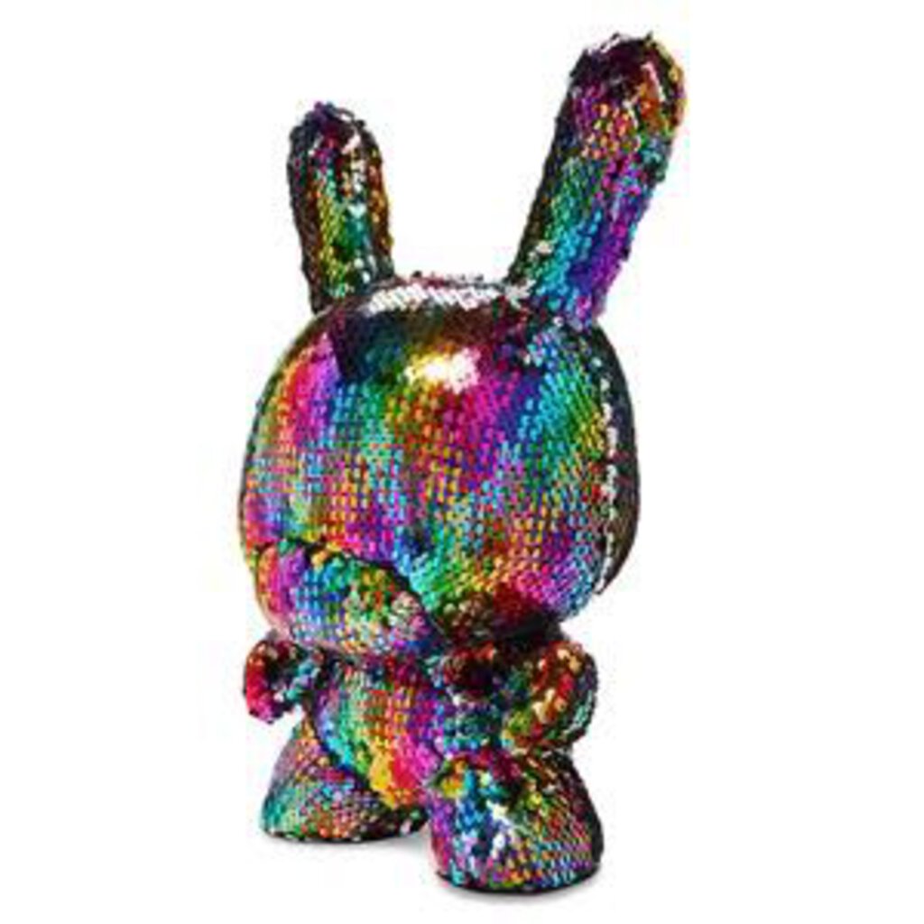 FLIPPIN RAINBOWS 13" PLUSH DUNNY BY KIDROBOT