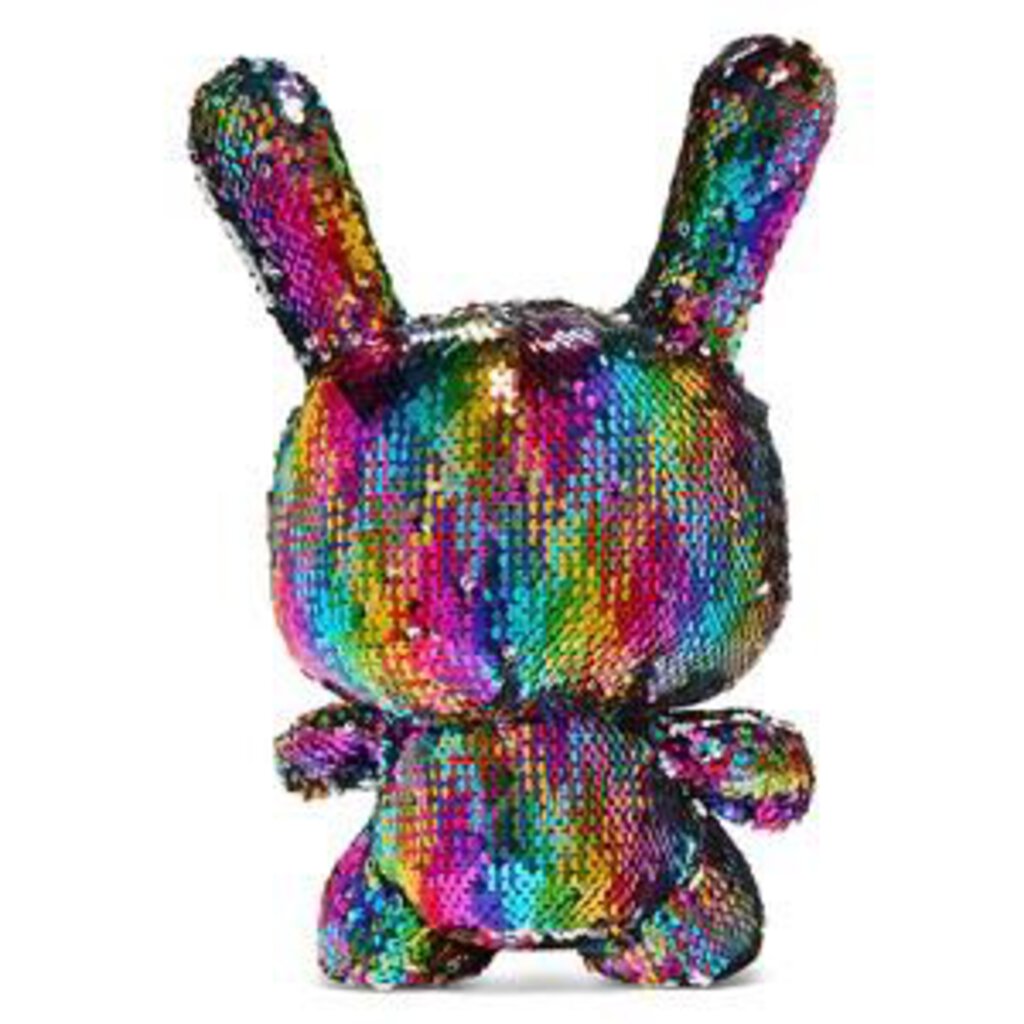 FLIPPIN RAINBOWS 13" PLUSH DUNNY BY KIDROBOT