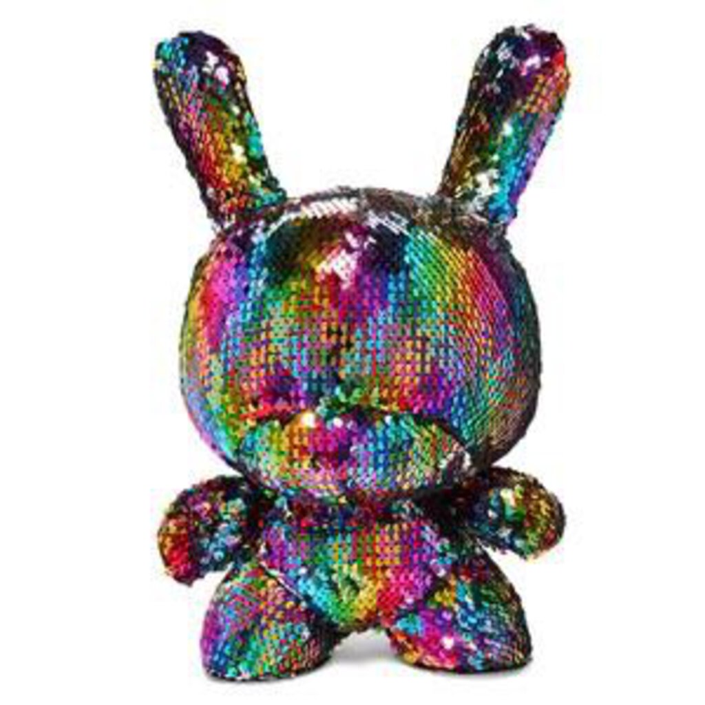 FLIPPIN RAINBOWS 13" PLUSH DUNNY BY KIDROBOT