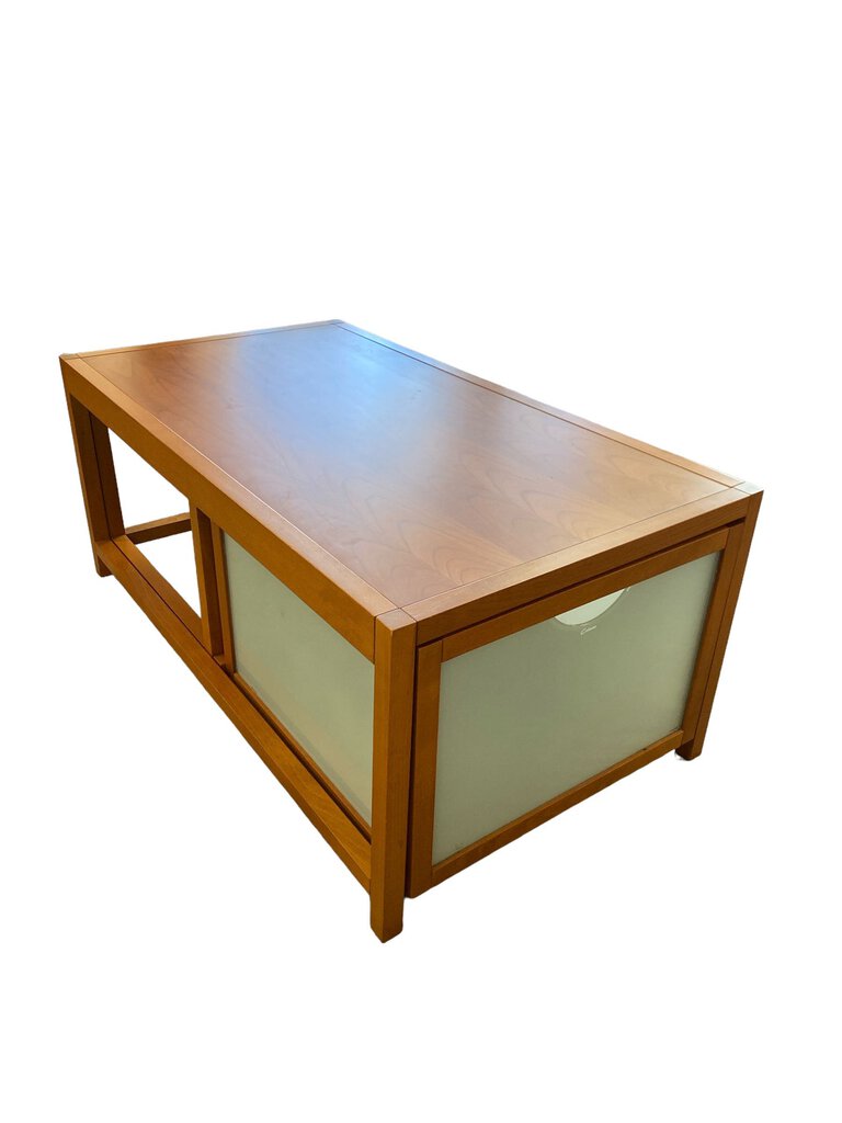 Mid Century Caligaris Italy Coffee Table w/Nested End & Storage Box