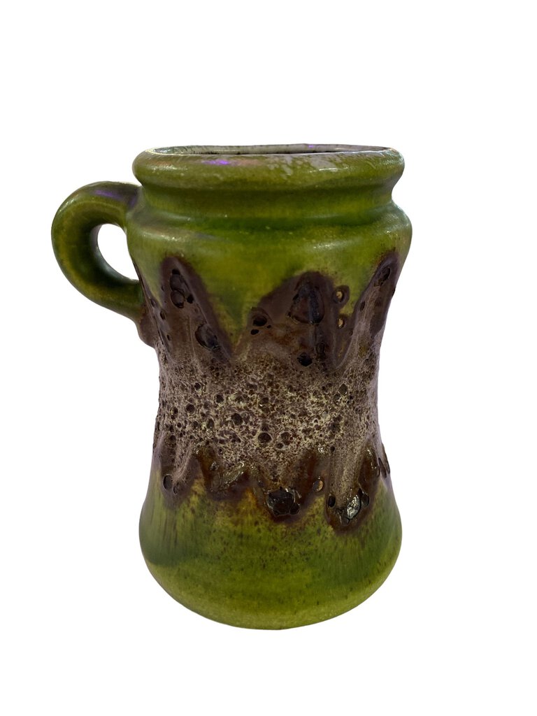 MID CENTURY MODERN GERMAN POTTERY with HANDLE 688-13