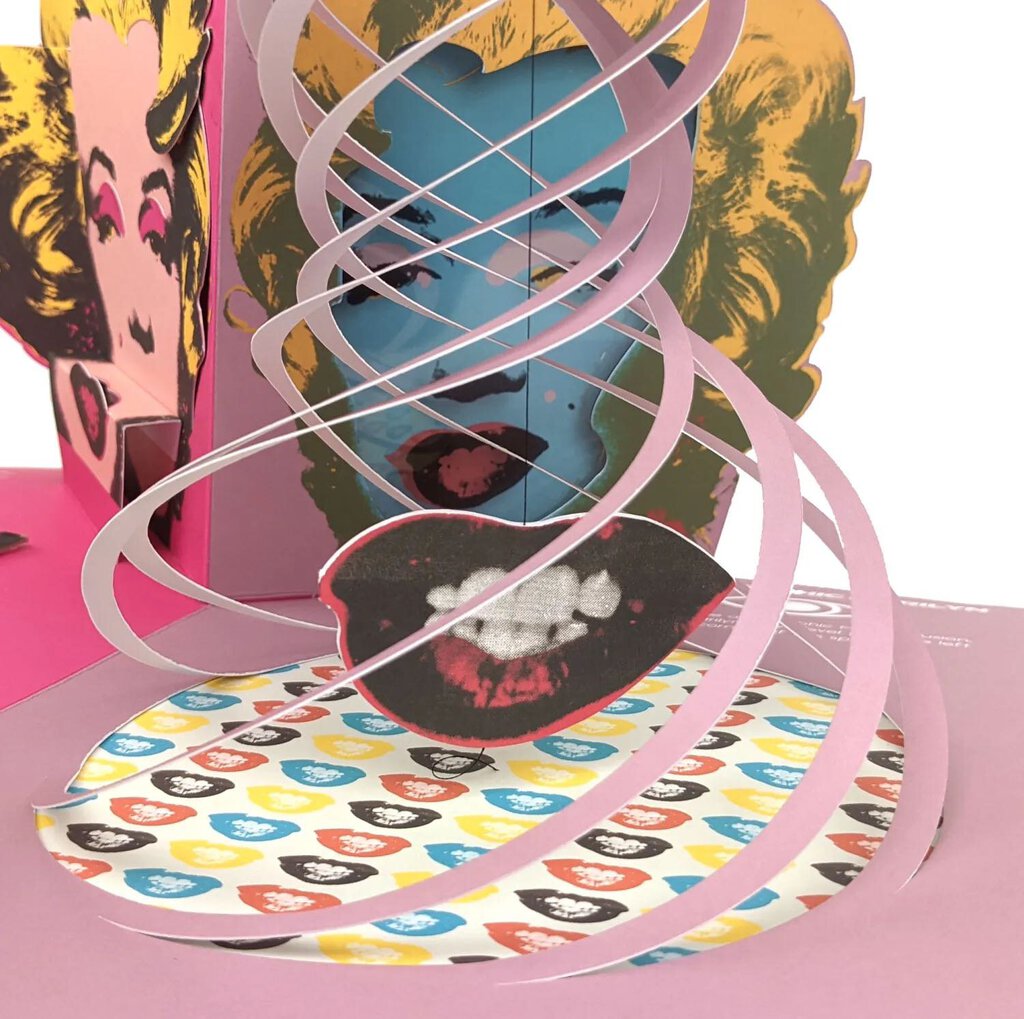 ANDY WARHOL POP UP POP ART BOOK
