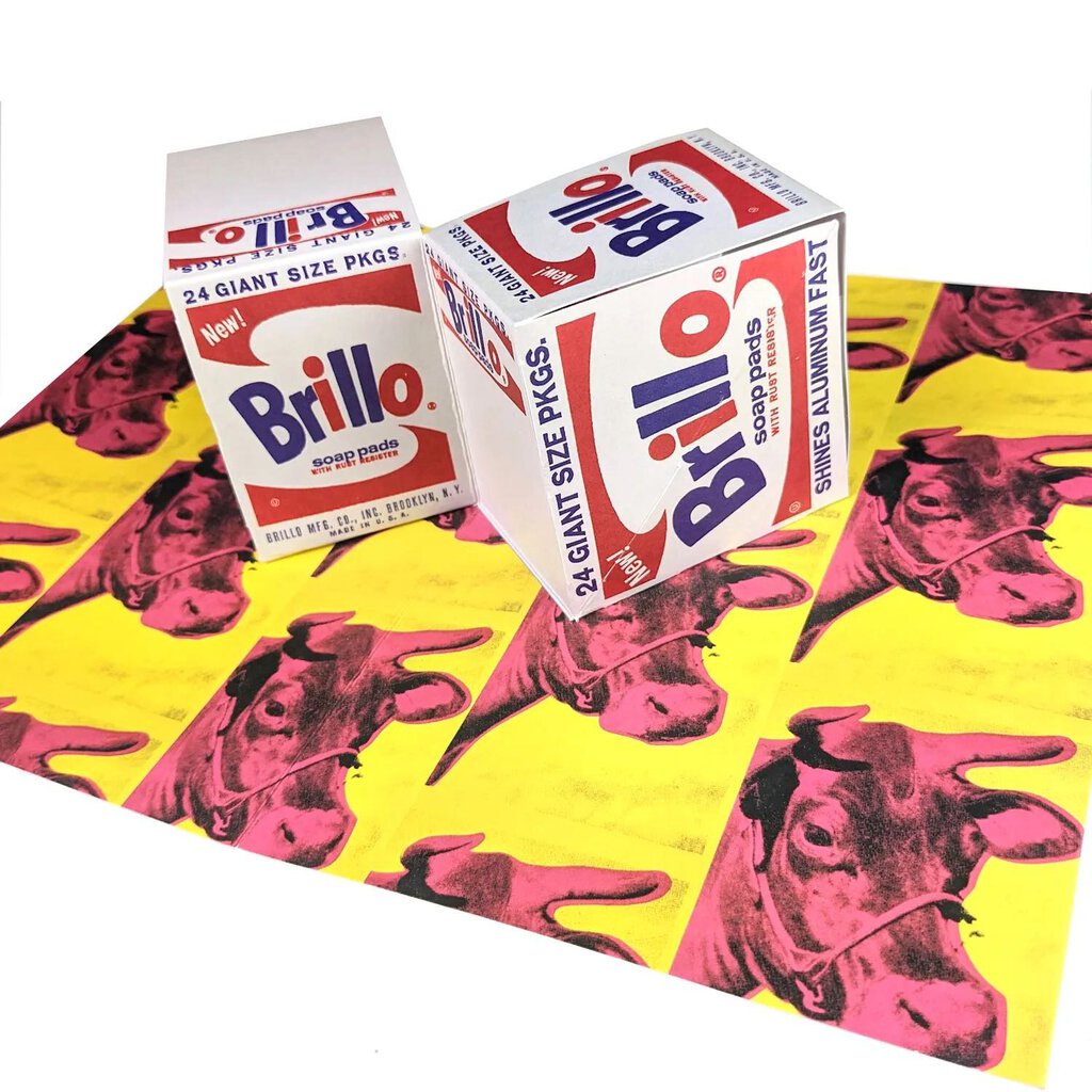 Andy Warhol Brillo Box Pop Up Card