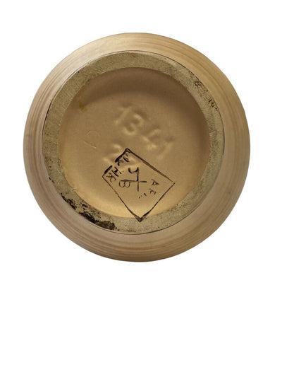 Vintage West German Pottery Vase w/Handle AFRA HUHR 1341 27