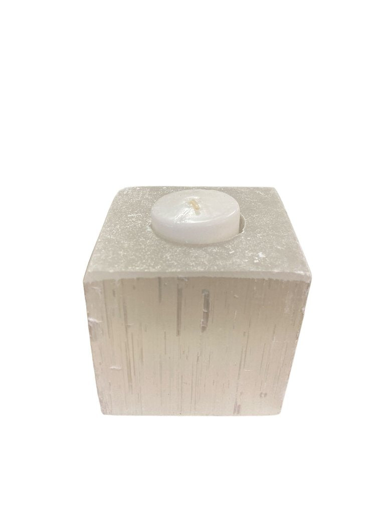 Selenite (peace, mental clarity and calm) Trio of Votive Candles (Set of 3)