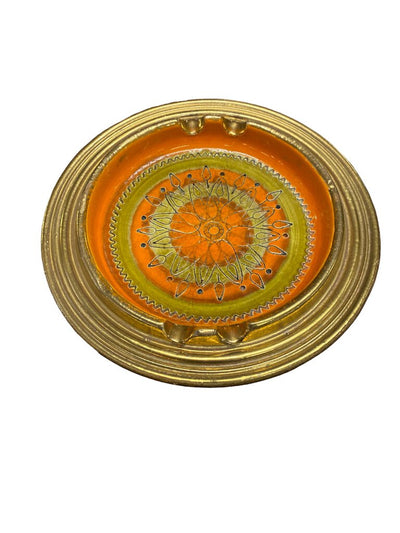 Bitossi Netter Starburst Italian Mid century Ceramic Ashtray